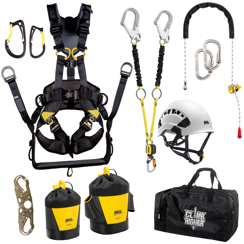 GME x Petzl 90017 VOLT Tower Climbing Kit  from Columbia Safety